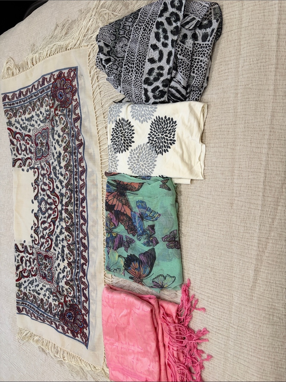 Beautiful Lot of Scarves